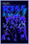 KISS Blue Lightening Blacklight Poster 23" x 35"