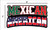 Mexican American - Postcard Sized Vinyl Sticker 6" x 3"