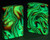 Colorful Swirl Glow in the Dark Design Zippo Lighter