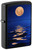 Full Moon Design Blacklight Zippo Lighter