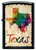 Texas Dripping Colors Black Matte Zippo Lighter