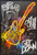Electric Guitar LED Neon Light Canvas Print - 24" x 36"
