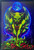 Gargoyle Framed Framed LED Neon Light Canvas Print - 24" x 36"