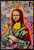 Mona Lisa Framed LED Neon Light Canvas Print - 24" x 36"