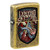 Lynyrd Skynyrd Tumbled Brass Lustre Zippo Lighter