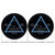 Pink Floyd - Dark Side of the Moon Slipmat (2pc set) - 12”