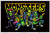 Monster Rock by Dirty Donny Flocked Blacklight Poster - 35" x 23"