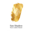 Sun Shadow warm Golden Blonde organic hair colour swatch sample