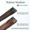 Walnut Shadow medium brown hair colour processing time comaprison