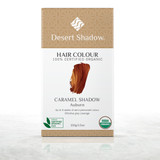 Caramel Shadow - Auburn red organic hair colour by Desert Shadow