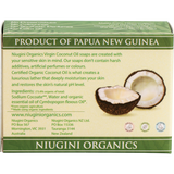 NIUGINI ORGANICS Virgin Coconut Oil Soap Lemongrass 100g product photo back of box