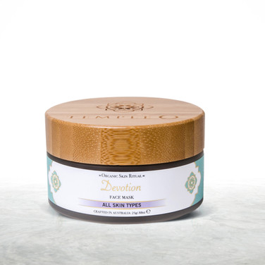 TEMPLE O - DEVOTION face mask - certified organic with lavender and rose