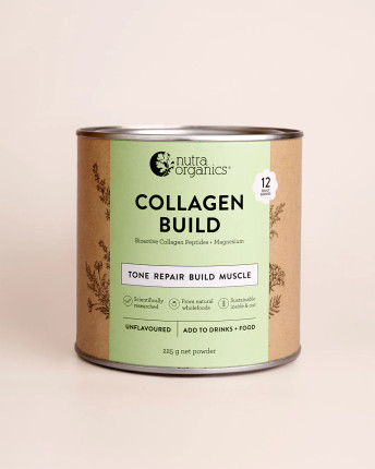 Nutra organics Collagen Build 225g product photo image Nutra organics Collagen Build 225g product photo image