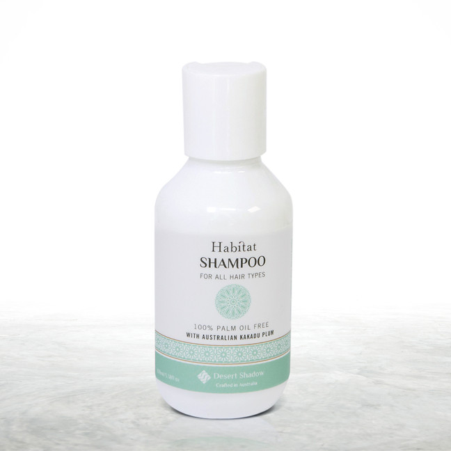 Habitat Palm oil free TRAVEL SIZE Shampoo with organic essential oils and Australian Kakadu plum product image
