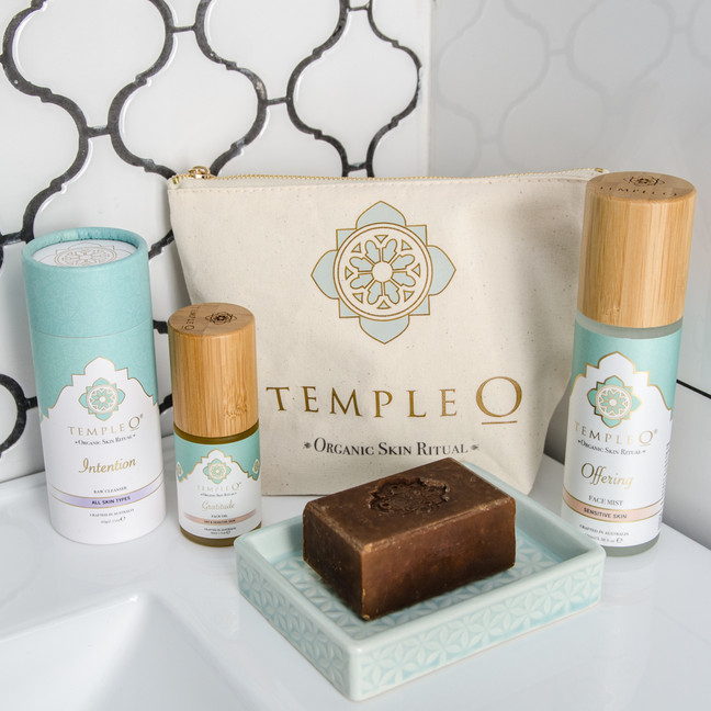 Temple O ritual skin care pack product shot