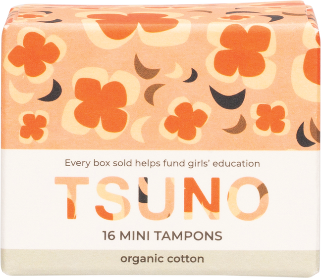 TSUNO Organic cotton tampons - Mini 16 pack product image