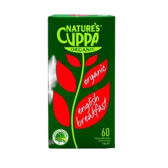 Natures Cuppa English Breakfast Tea - 60 teabags- product image