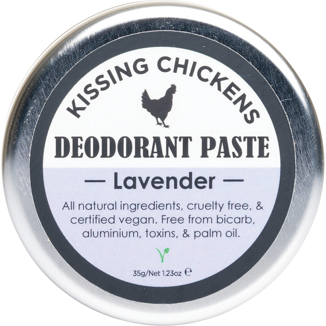 Kissing Chickens Natural Deodorant Paste Tin Lavender 35g product photo