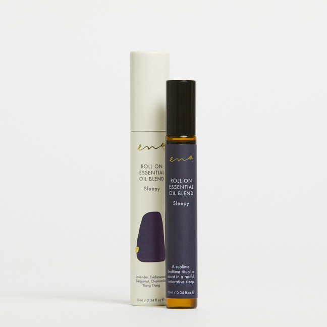 ENA Essential oil roll on perfume 10ml - SLEEPY - with Lavender, Cedarwood, Bergamot, Chamomile, Ylang Ylang product photo