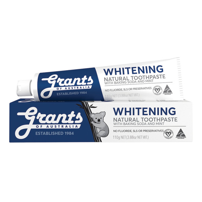 Grants Natural Whitening toothpaste with peppermint 110g product photo