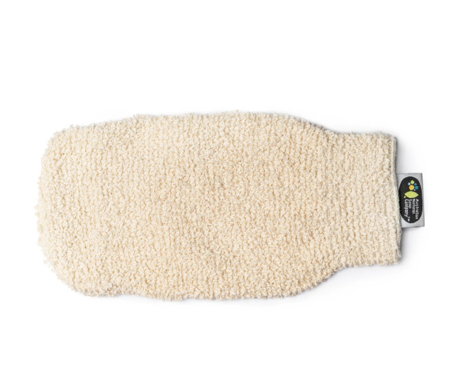 Cotton Exfoliating body mitt product photo