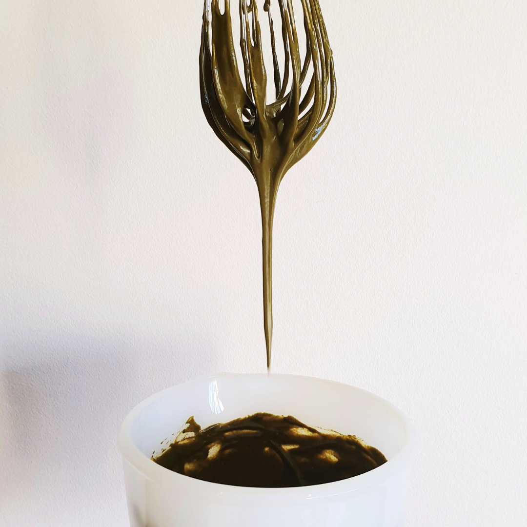 Paste consistency How to mix your organic hair colour paste Desert