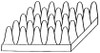 Cuming Microwave C-RAM RFA High Performance Convoluted RF Absorber