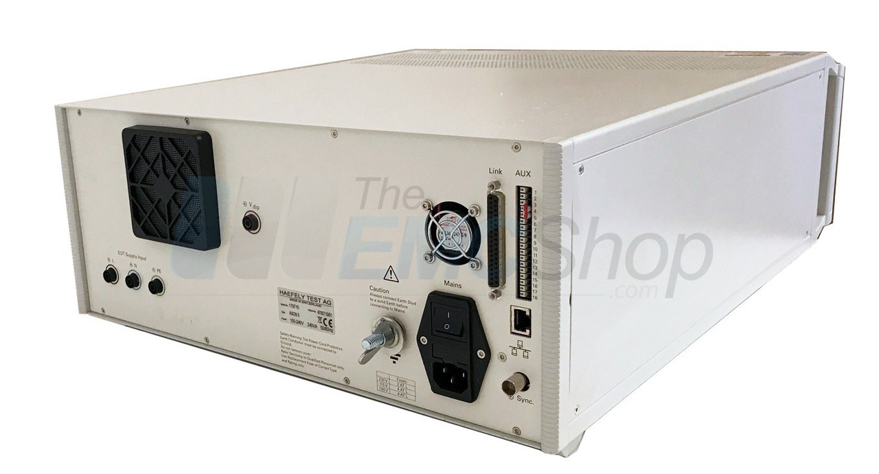 Haefely AXOS5 Surge/EFT/Burst Impulse Generator - The EMC Shop