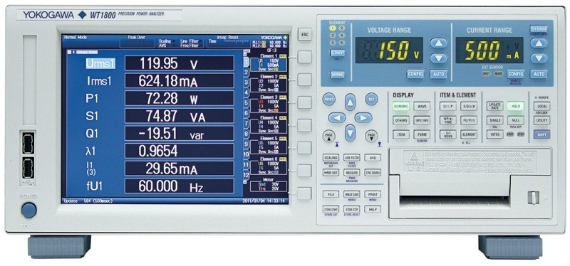 Rent Yokogawa WT1800 High Performance Power Analyzer - The EMC Shop