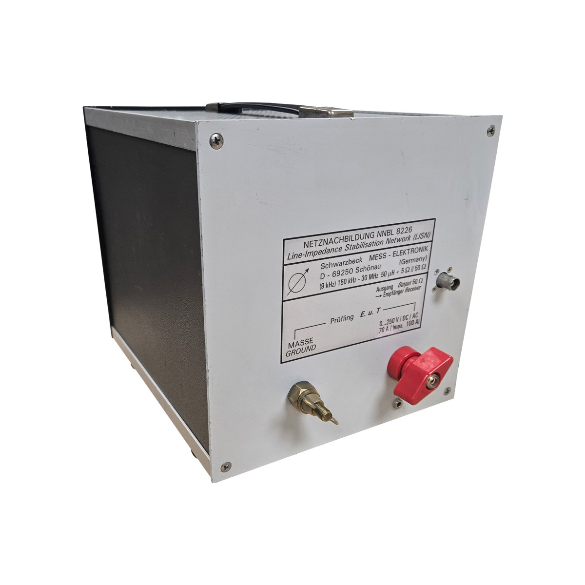 Schwarzbeck NNBL 8226 MIL-STD-461 LISN - The EMC Shop