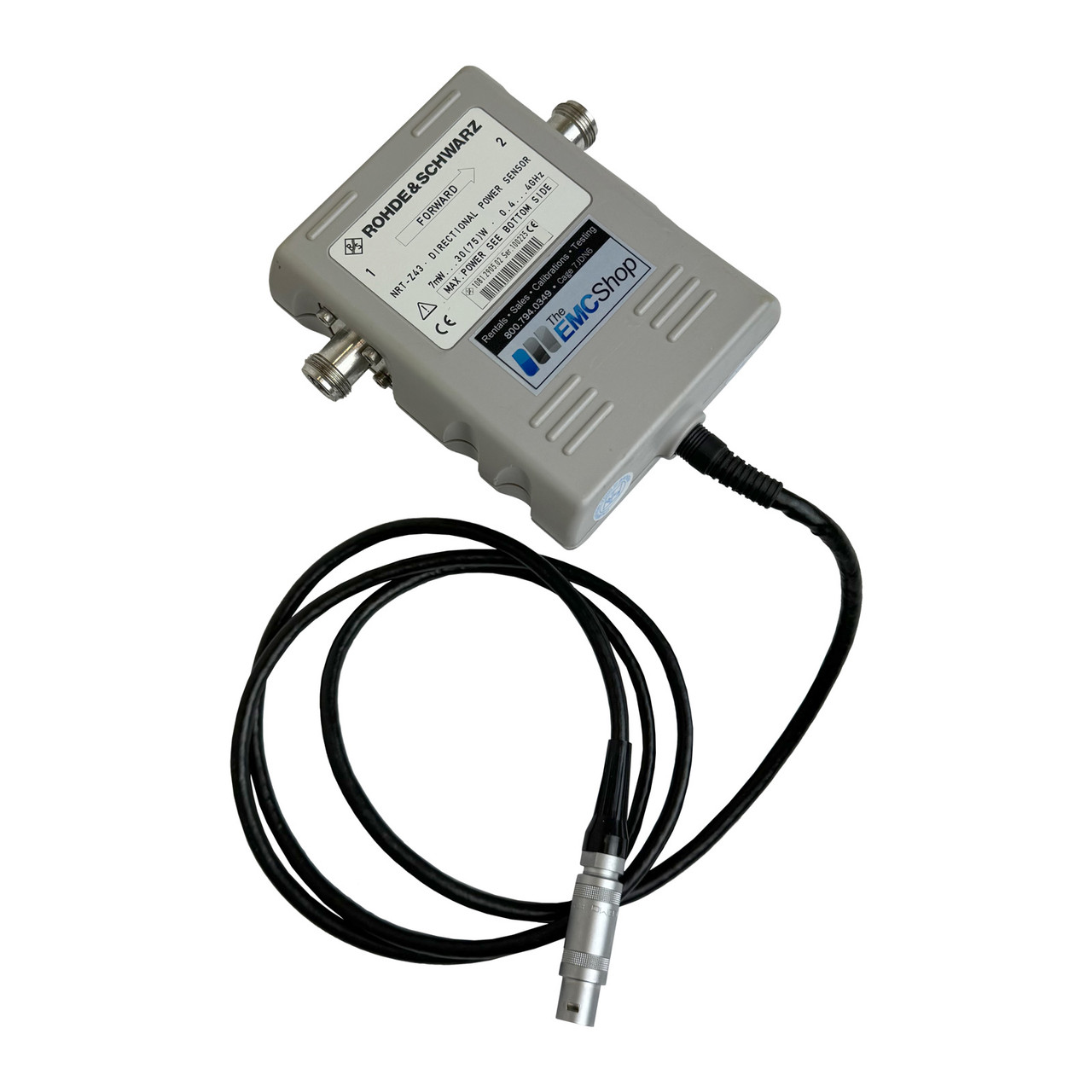 Rohde & Schwarz NRT-Z43 Directional Power Sensor - The EMC Shop