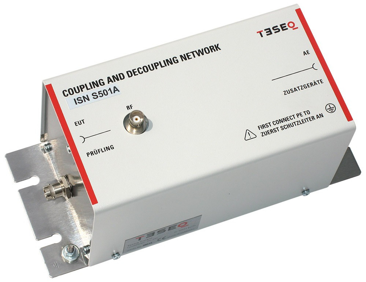 Teseq ISN S502A Impedance Stabilization Network for Coaxial Lines