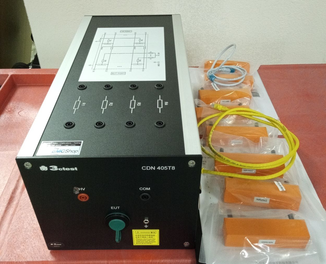 3ctest 405T8A1 Surge CDN For Unshielded Data Lines