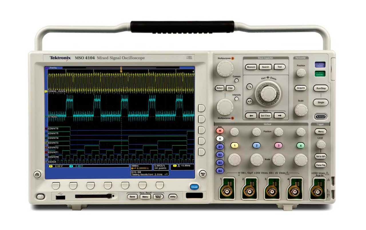 Tektronix DPO4054 Digital Oscilloscope, 4 Channels, 500 MHz