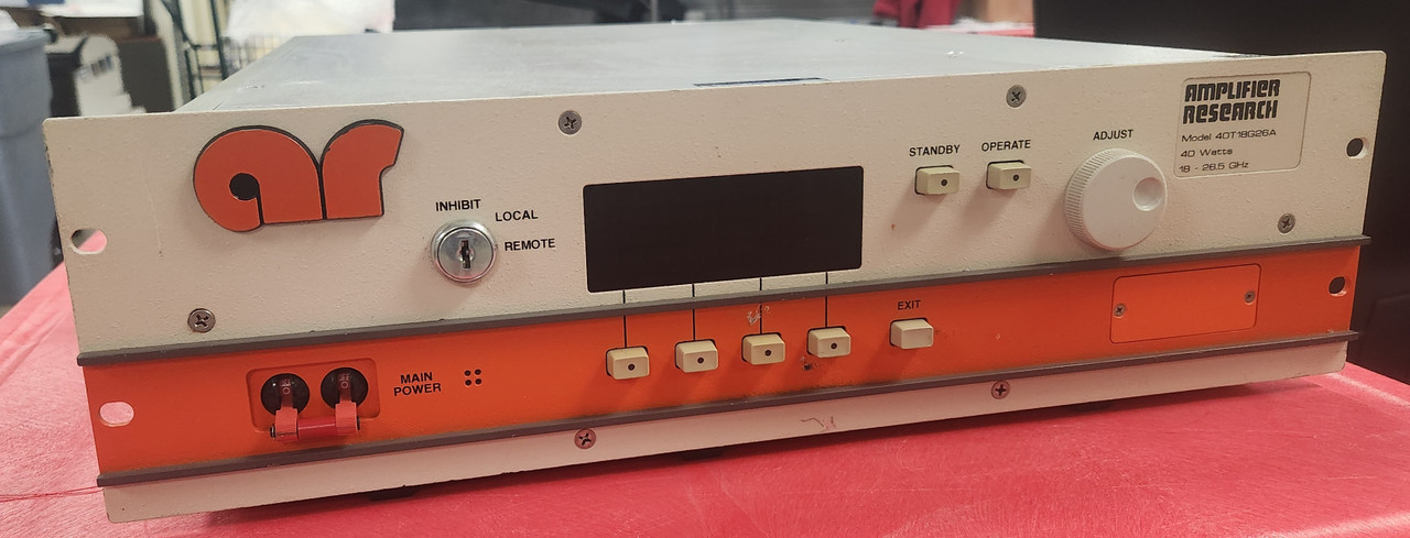 Amplifier Research 40T18G26A TWTA Microwave Amplifier