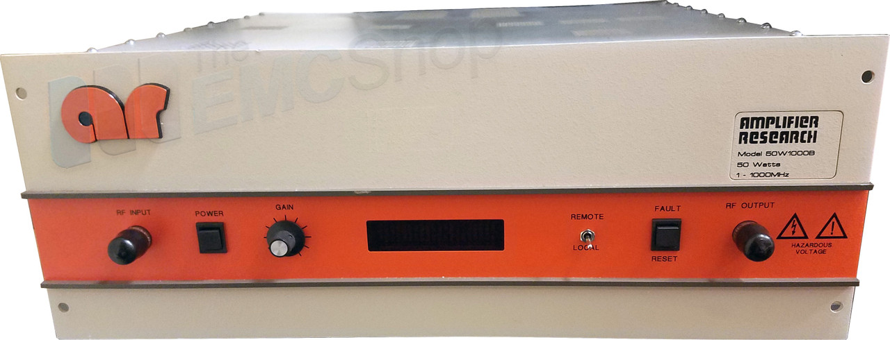 Amplifier Research 50W1000C 50MHz–1000MHz RF Power Amplifier