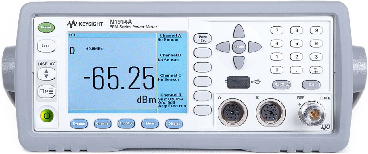 Keysight N1912A P-Series Power Meter, Dual Channel 