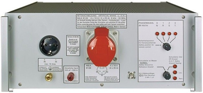 Schwarzbeck NSLK 8126 Line Impedance Stabilisation Network - The