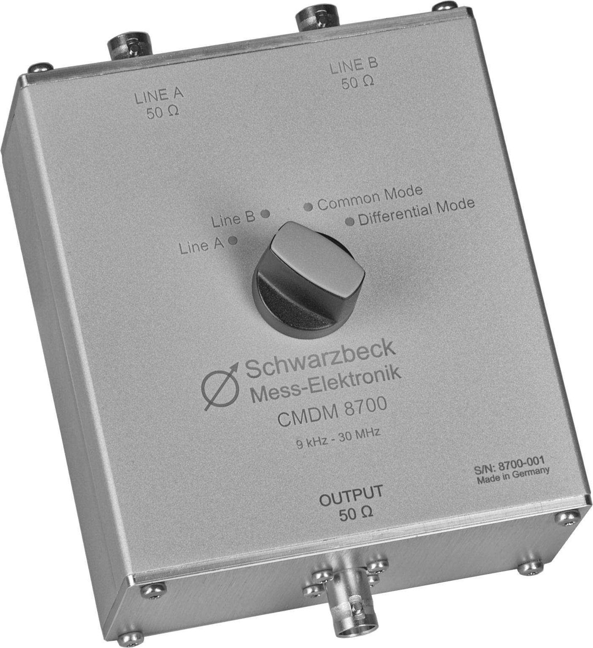 Schwarzbeck CMDM 8700 Common Mode / Differential Mode Switch - The