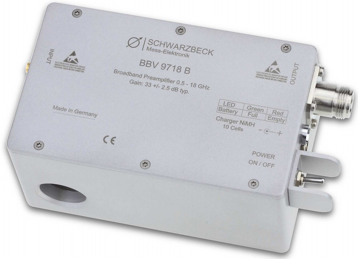 Schwarzbeck BBV 9718 B Microwave Broadband Amplifier - The EMC Shop