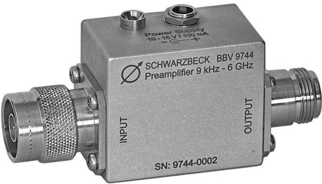 Schwarzbeck BBV 9744 Broadband Preamplifier