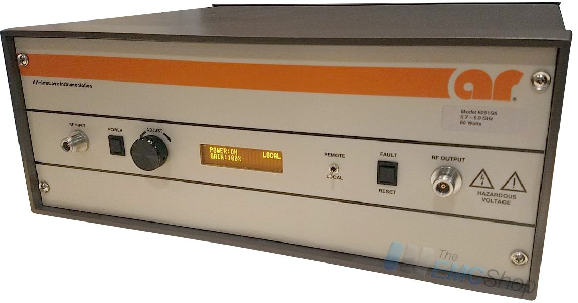 Amplifier Research 60S1G6 0.7 - 6 GHz Solid State Amplifier Rental