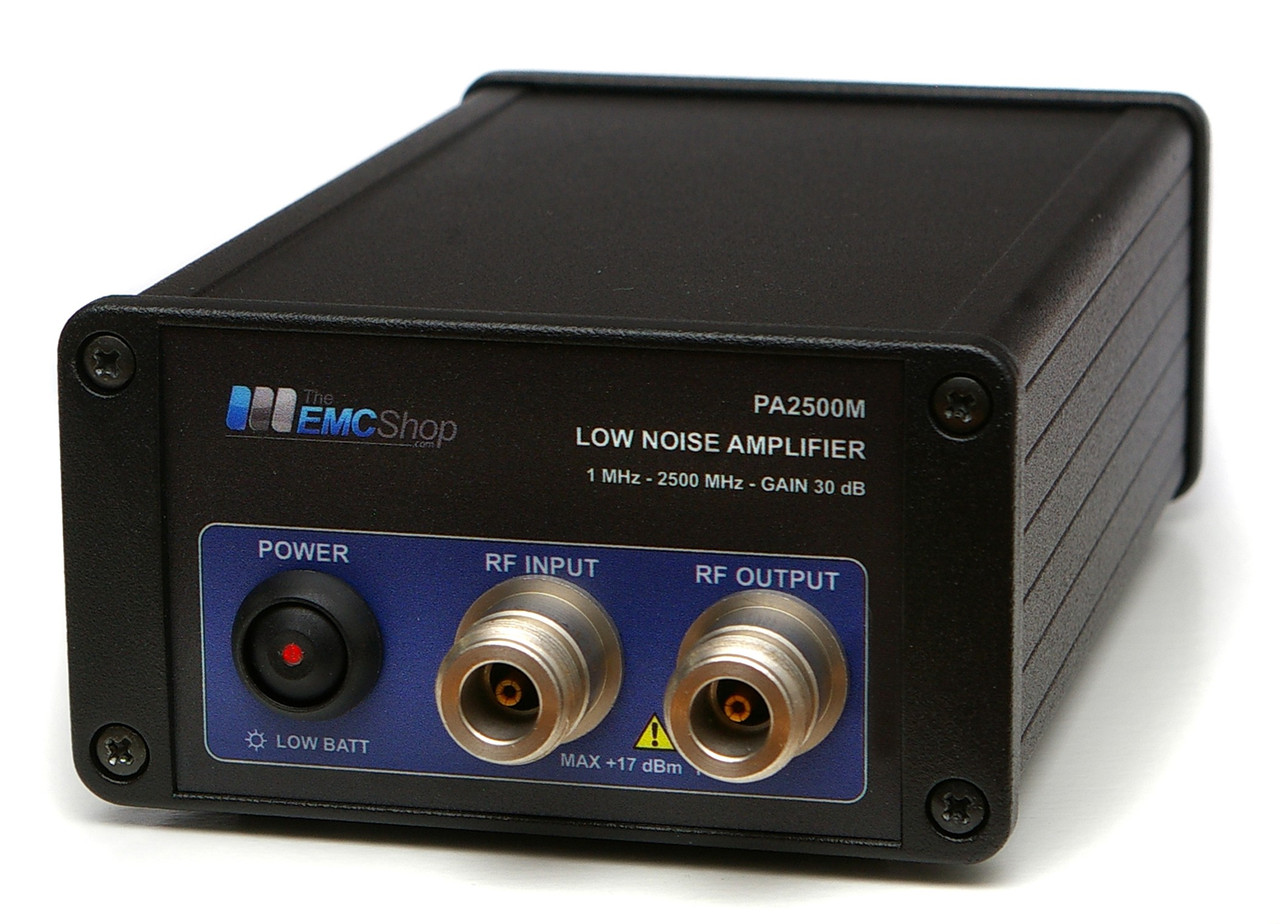 PA2500M Low Noise Amplifier, 1 - 2500 MHz