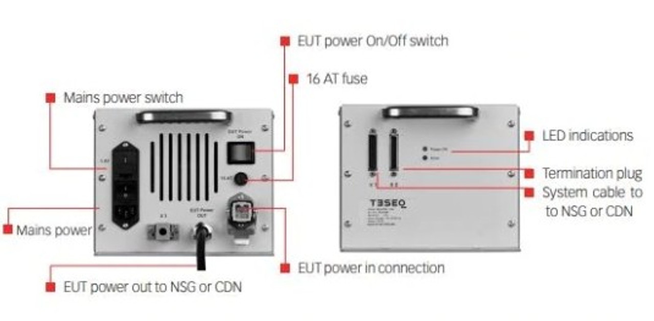 Teseq INA 6502 Automatic Step Transformer for IEC 61000-4-11