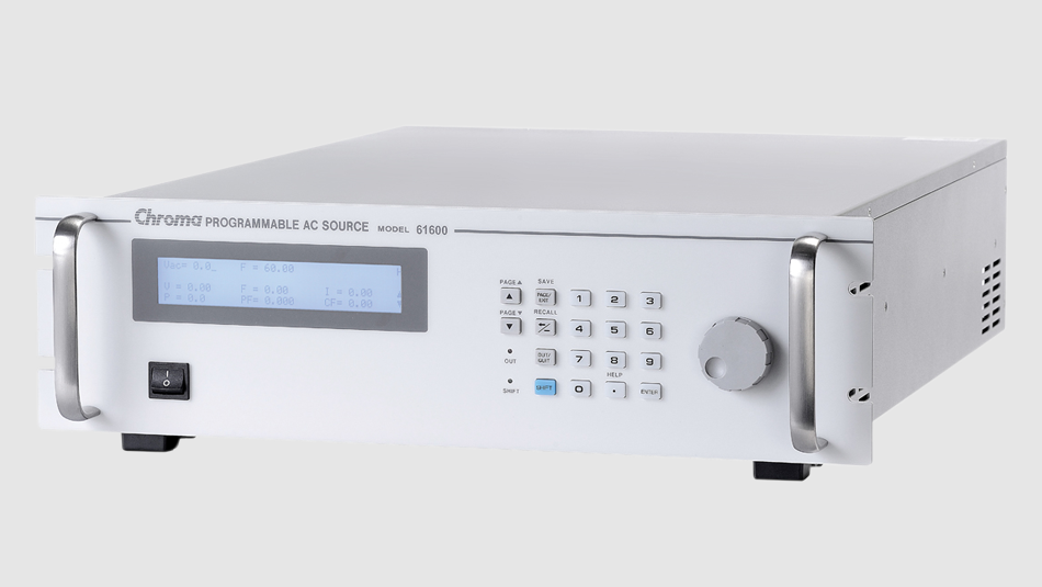 Chroma 61601 Low Power Programmable AC Source - The EMC Shop