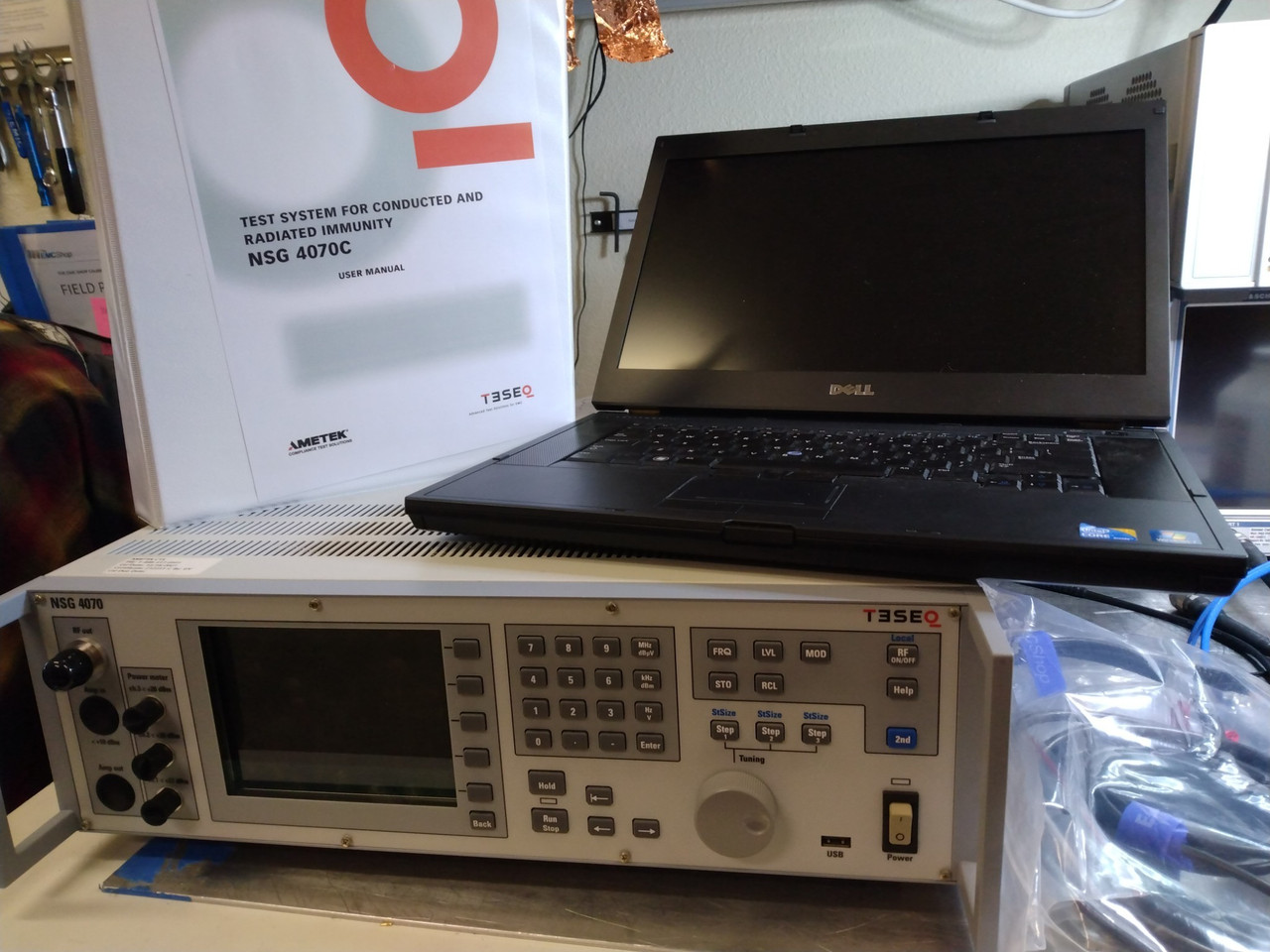 DO-160 Section 20 RF Conducted Susceptibility (CS) Test System