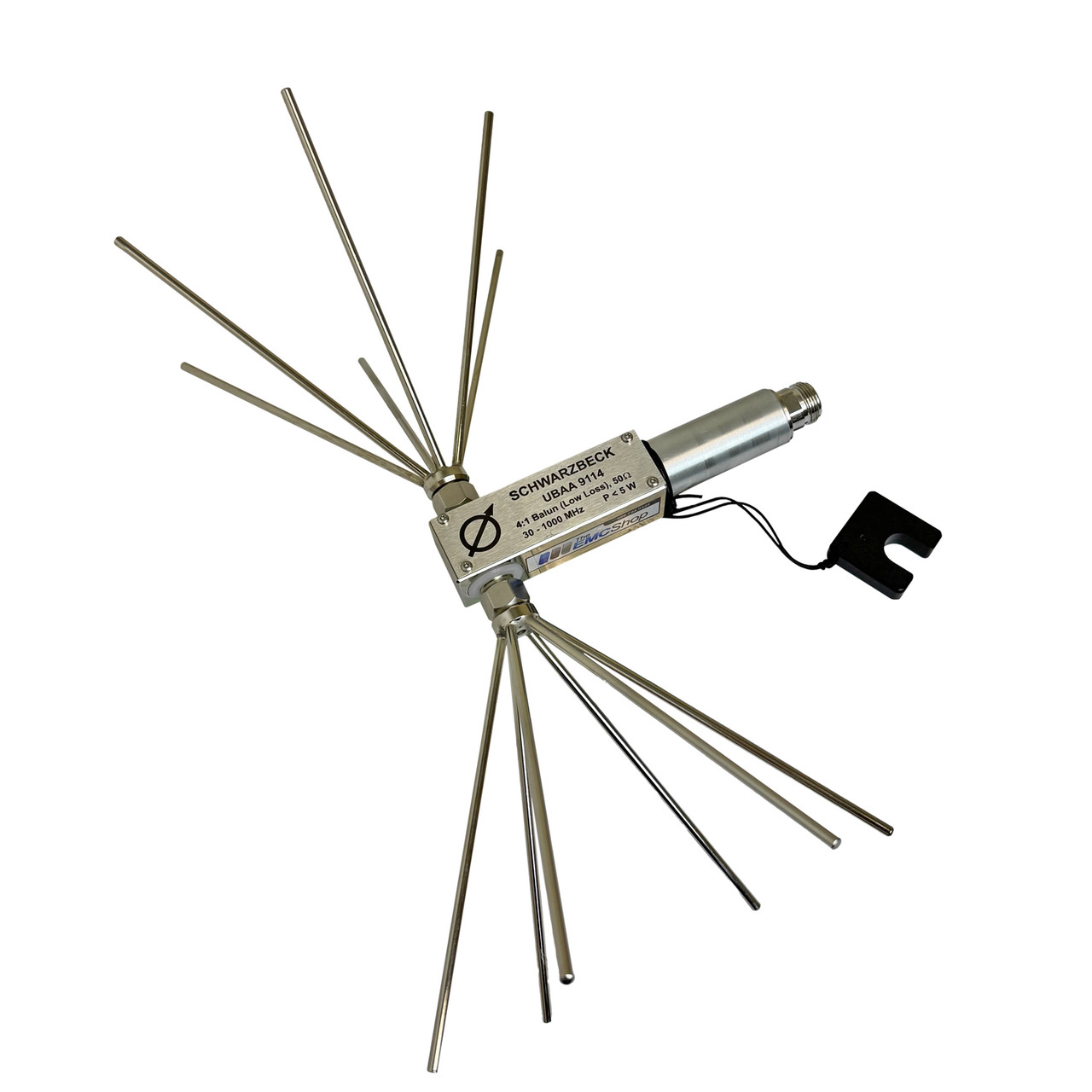 Schwarzbeck UBAA 9114 Balun Biconical Antenna with Open Cone Elements