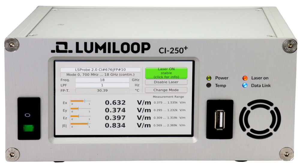 Lumiloop CI-250+ Electromagnetic Field Measurement Monitor