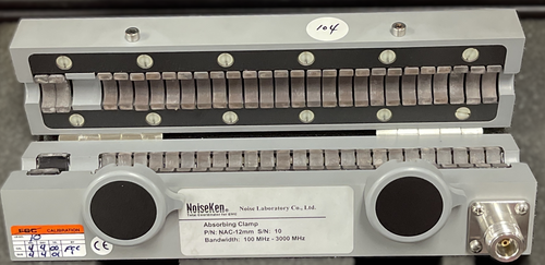 Noiseken NAC-12mm 100 MHz - 3 GHz  Emissions Measurement Clamp