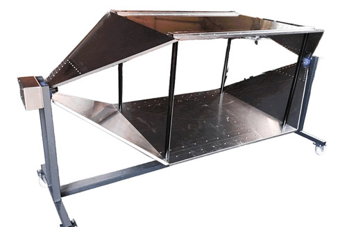 OPEN TEM WITH PARALLEL TRANSMISSION PLATE 2.5KW CW Inp. 7/16"